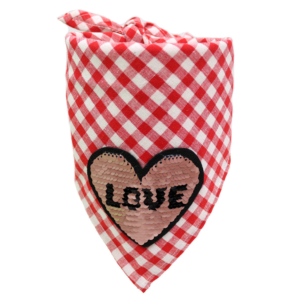 Pet Valentine's Day Bandana