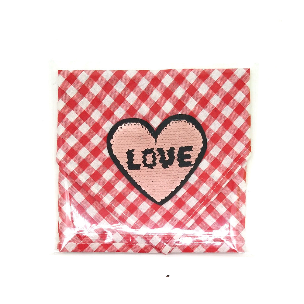 Pet Valentine's Day Bandana