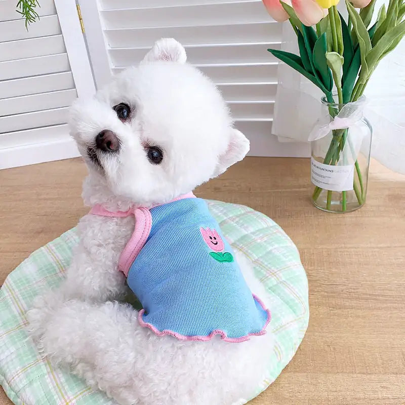 Thin Pet Camisole for Dogs - Summer Apparel