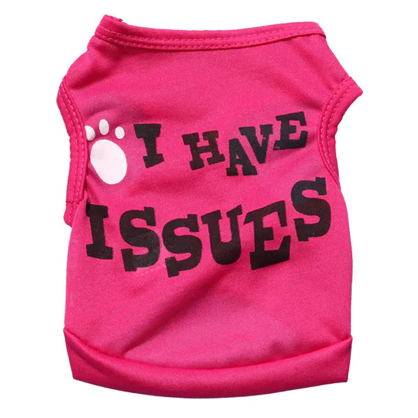 Polyester Pet Vest  - Spring/Summer Collection