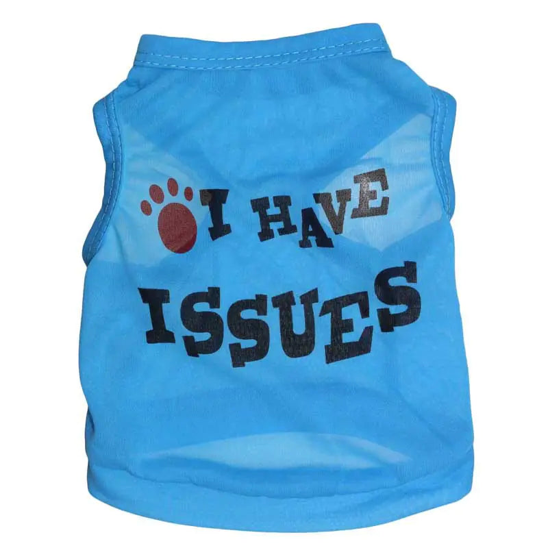 Polyester Pet Vest  - Spring/Summer Collection