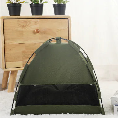 Summer Cooling Pet Tent - Breathable & Foldable Design