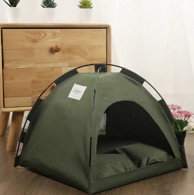 Summer Cooling Pet Tent - Breathable & Foldable Design