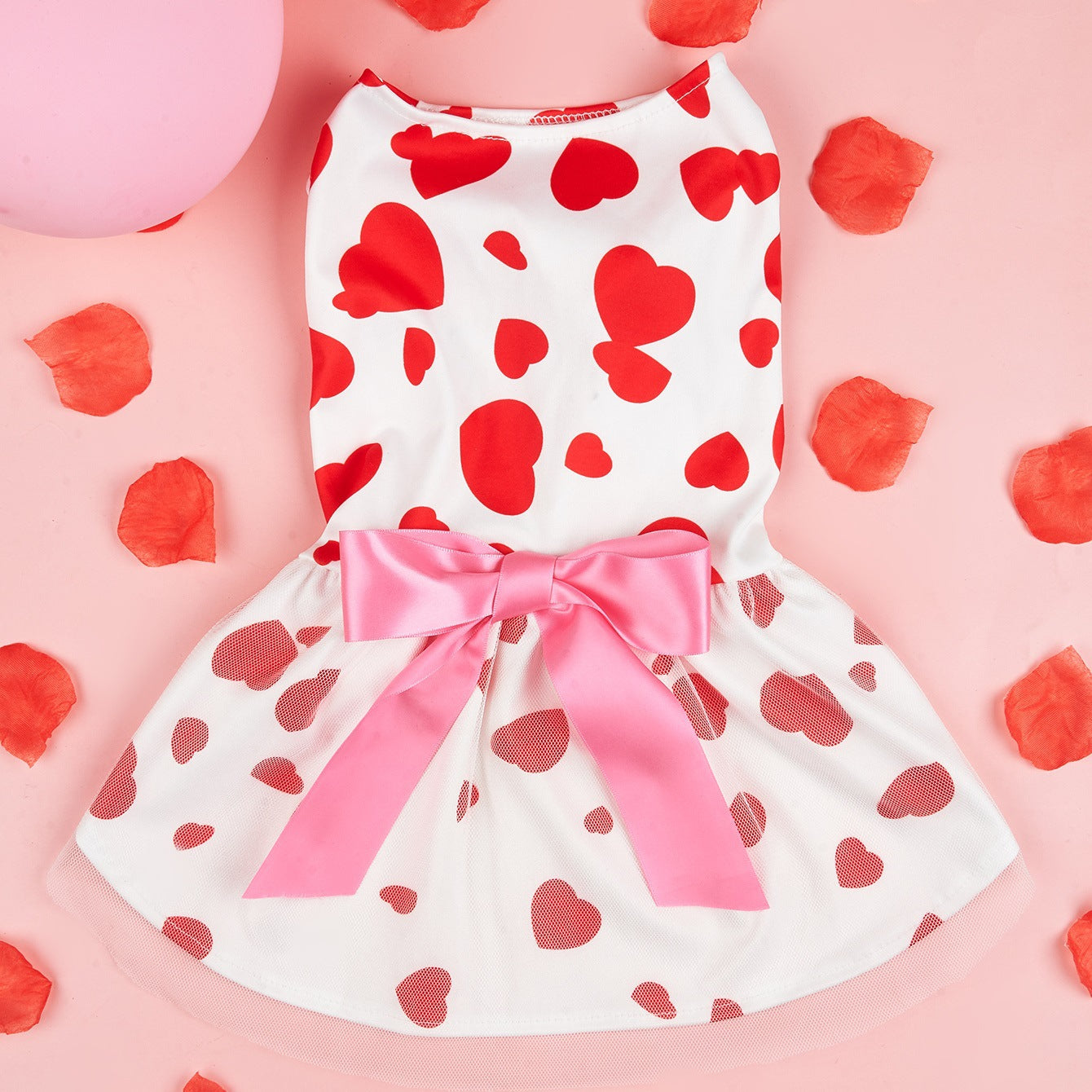 Valentine's Day - Pet Printed Dress