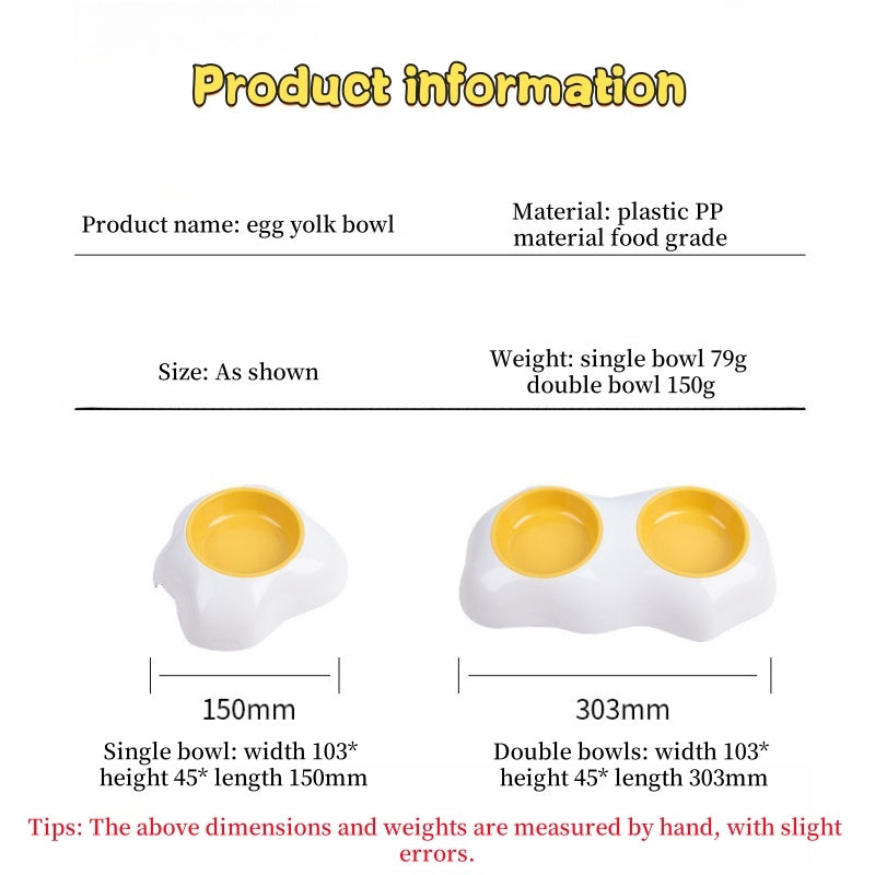 Double Dog Bowls Pet Water And Food Bowls Preventing Overturning Pet Feeder