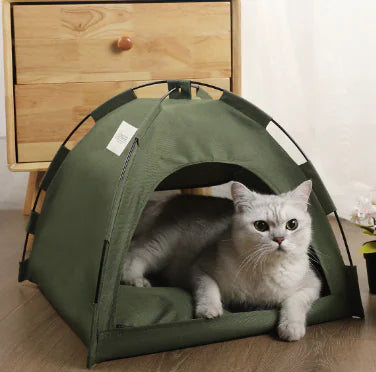 Summer Cooling Pet Tent - Breathable & Foldable Design