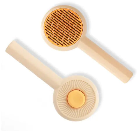 Self-Cleaning Slicker Comb