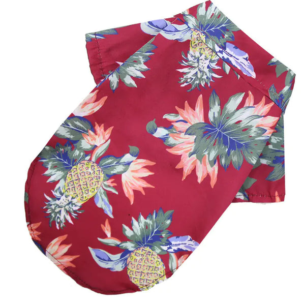 Summer Beach Vest Pet Clothing Shirts