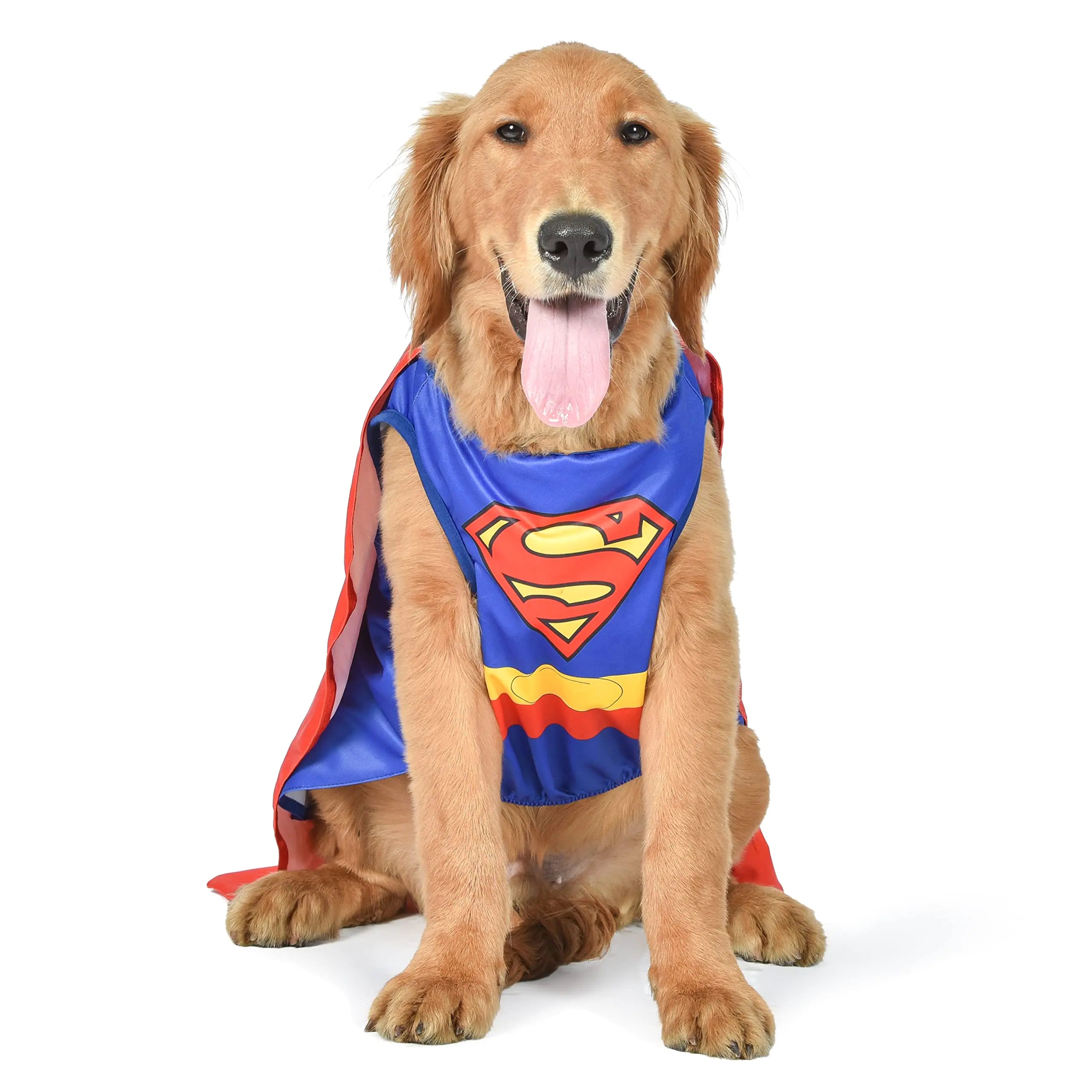 DC Comics Superhero Superman Halloween Dog Costume - Medium