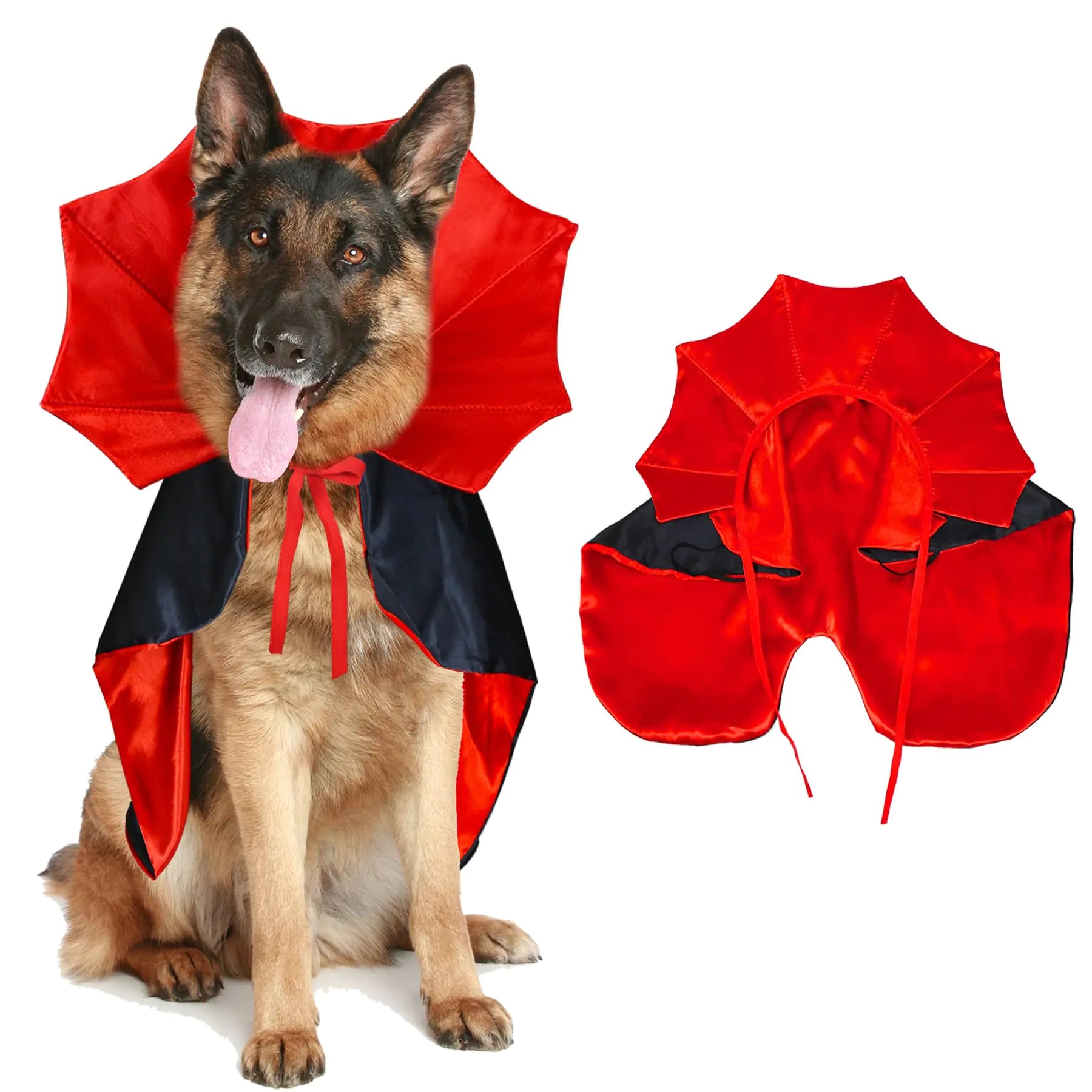 Halloween Costumes Pet - Vampire Cloak Costume for larger pets