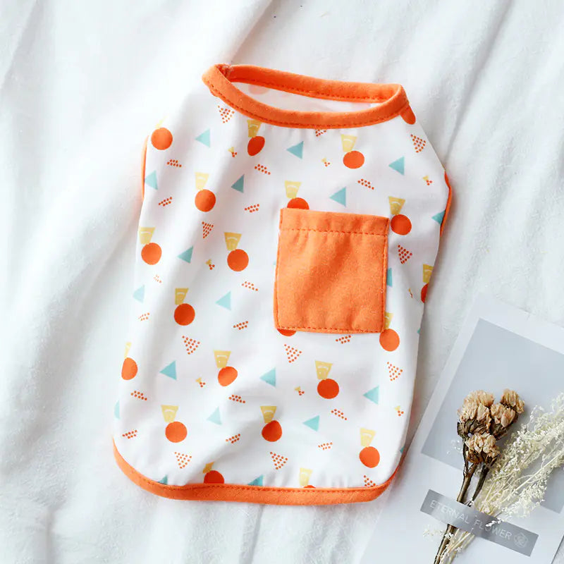 Summer Lightweight Sleeveless Pet Clothing
