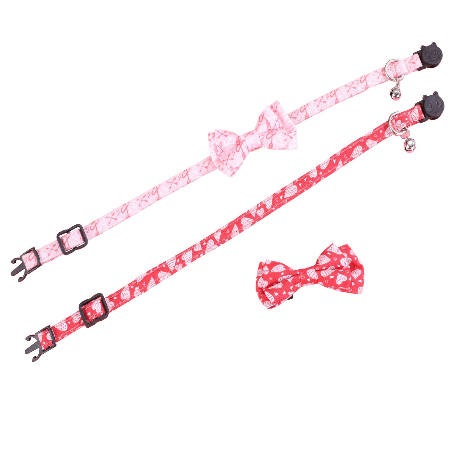Valentines Day  - Pet Leash and Bow Tie