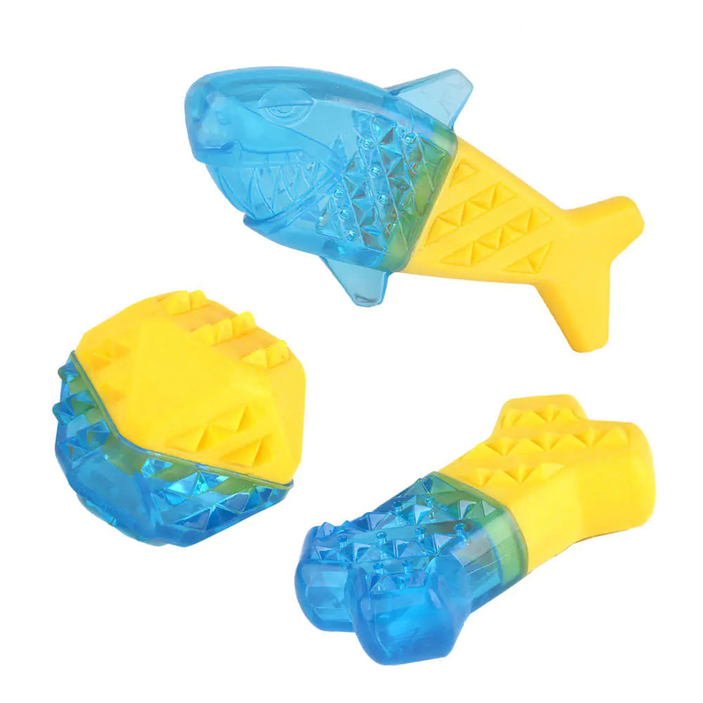 Water-Filled Frozen Bone Toys for Pets