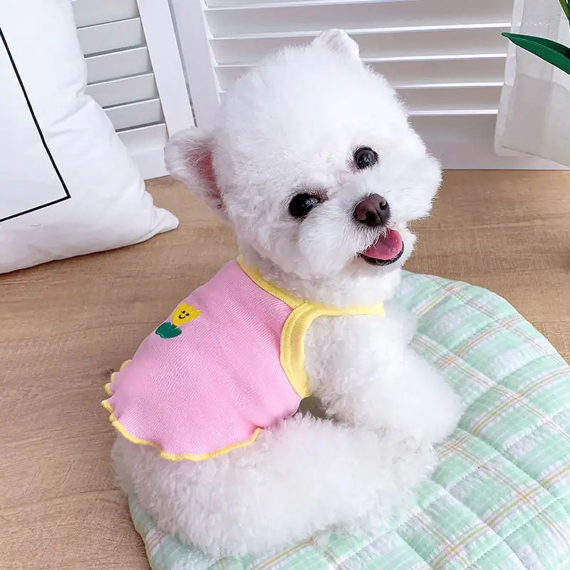 Thin Pet Camisole for Dogs - Summer Apparel