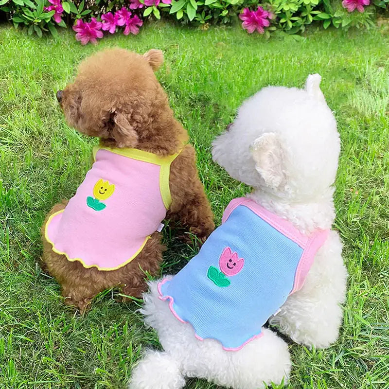 Thin Pet Camisole for Dogs - Summer Apparel